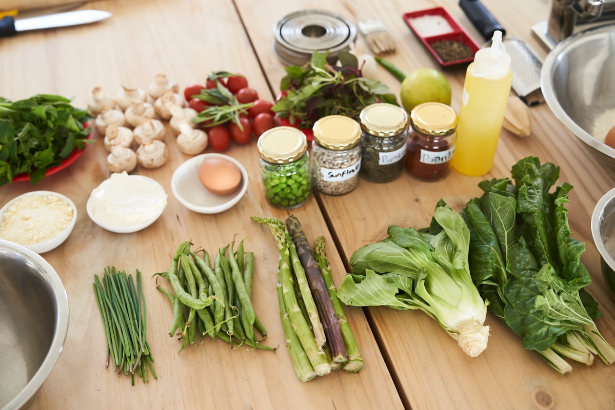 Seasonal farmer market haul